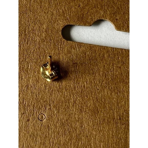 14K Earrings Gold Amethyst Filigree Drop Dangle Vintage Art Deco Signed CU - Picture 4 of 8